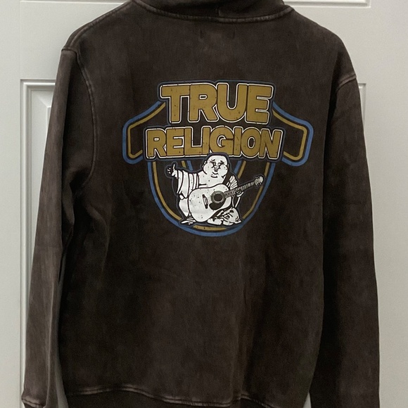 True religion WASHED HS ZIP HOODIE . - Picture 2 of 6